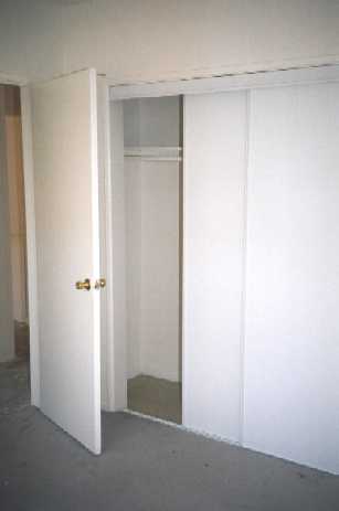 B6 Sliding closet doors