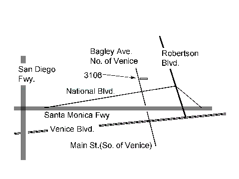 Palms Area Map