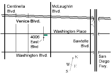 Location Map 4006 East Blvd.