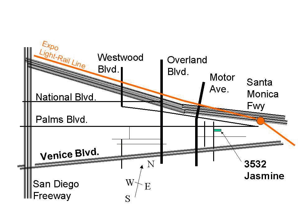 3532 Jasmine Location Map