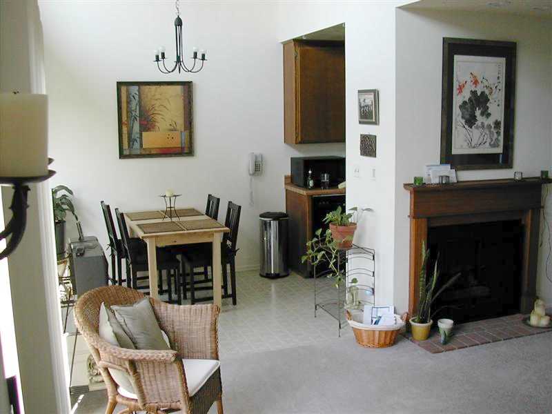 Living room of loft apartments.